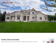 Tablet Screenshot of jamescraigbuilders.com